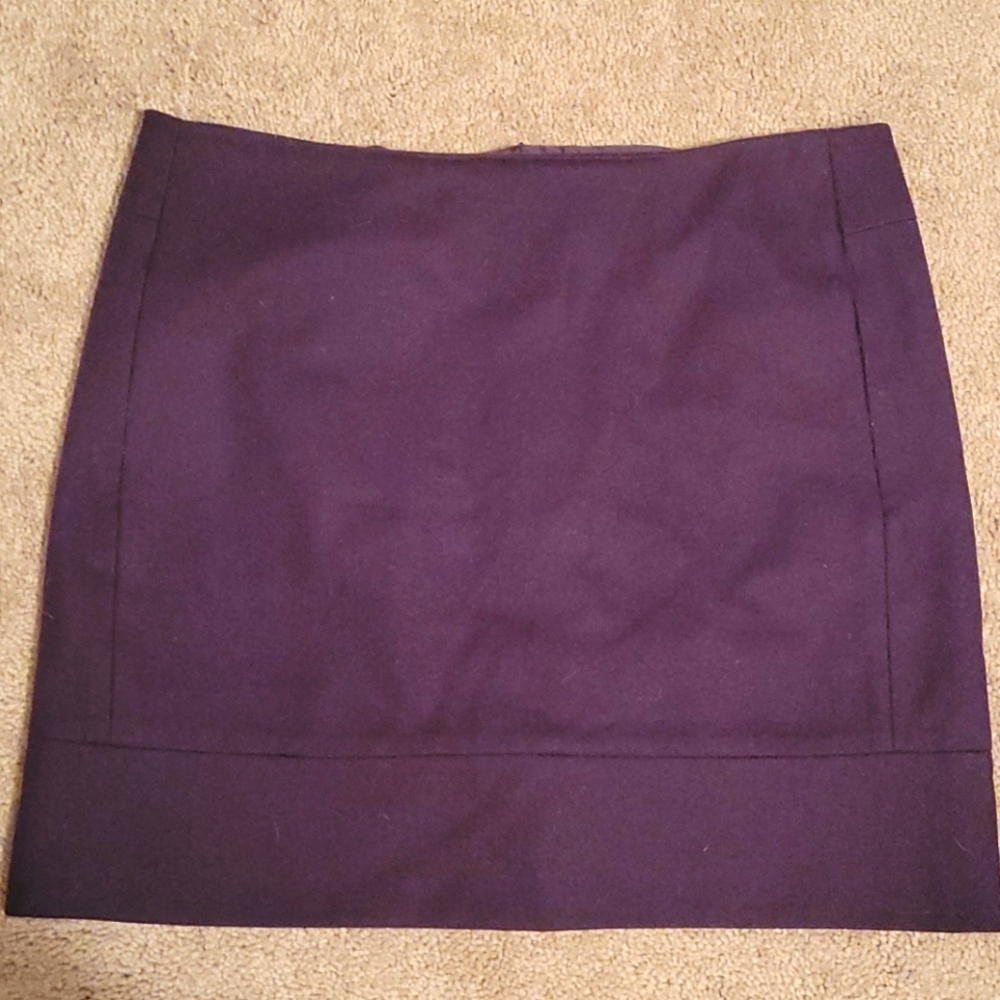 SOLD - Plum Kenar mini skirt